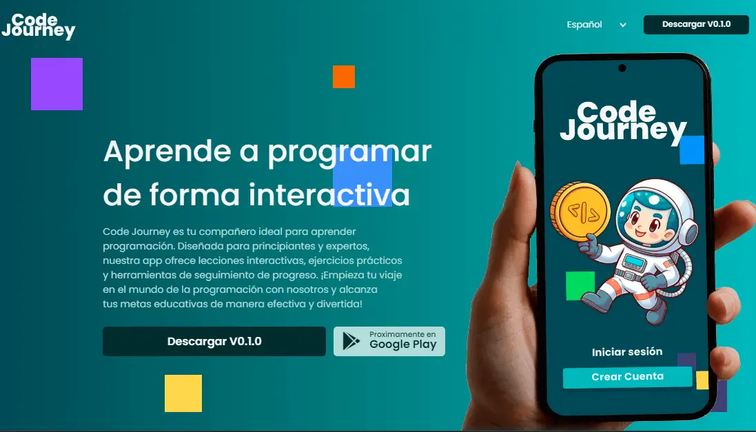 Interactive Product Showcase Landing Page